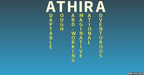 meaning of the name athira